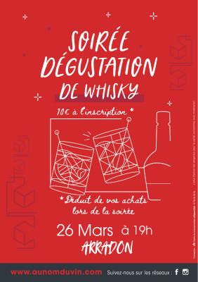 Soir�e d�gustation de whiskys  